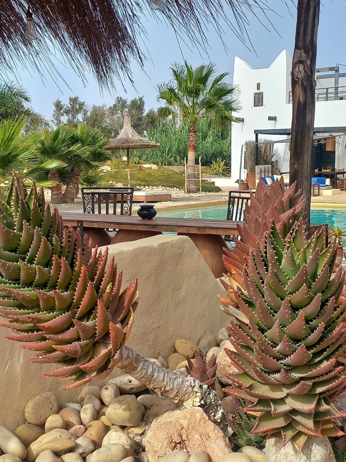 Hotel Les Jardins De Silona, Piscine Chauffee As-Sawíra Exteriér fotografie