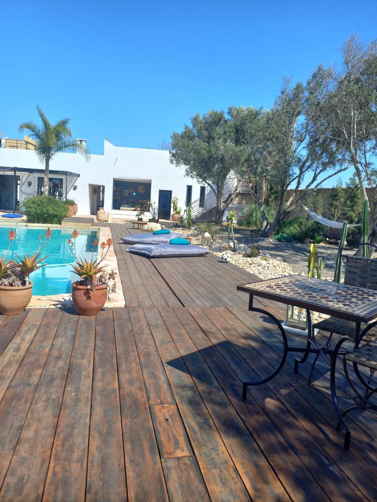 Hotel Les Jardins De Silona, Piscine Chauffee As-Sawíra Exteriér fotografie