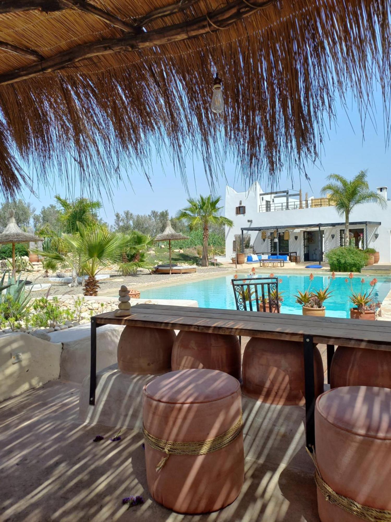 Hotel Les Jardins De Silona, Piscine Chauffee As-Sawíra Exteriér fotografie