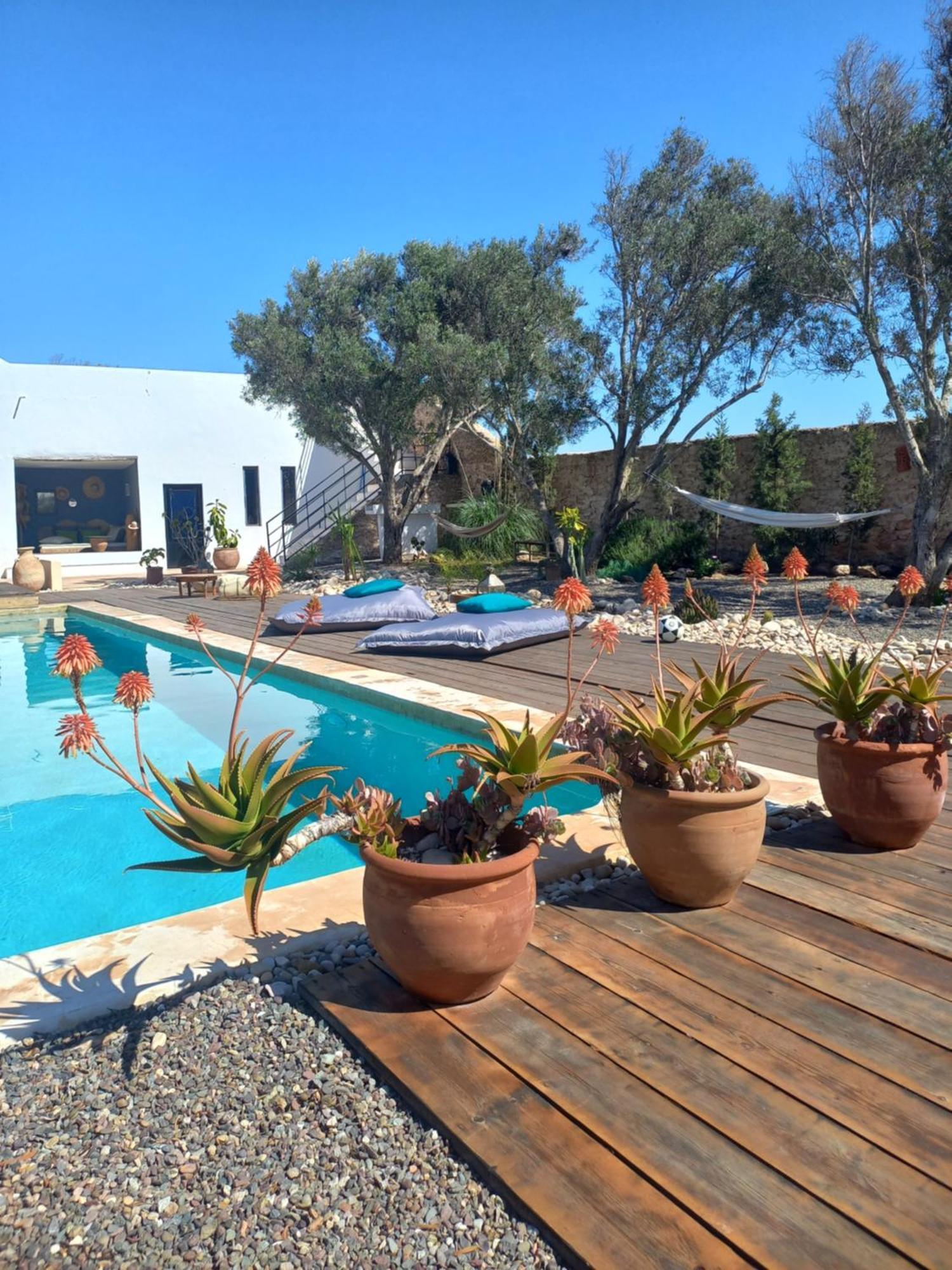 Hotel Les Jardins De Silona, Piscine Chauffee As-Sawíra Exteriér fotografie