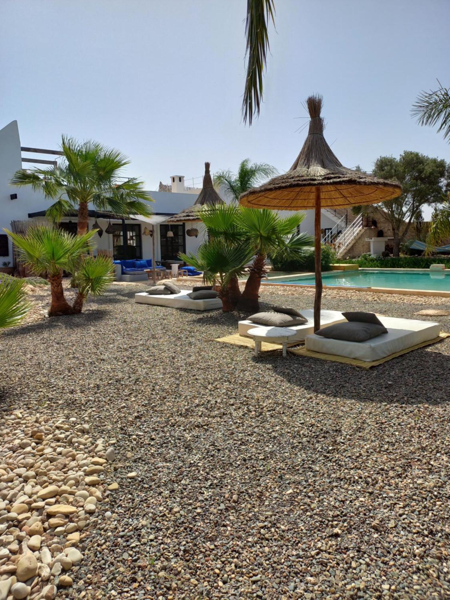 Hotel Les Jardins De Silona, Piscine Chauffee As-Sawíra Exteriér fotografie